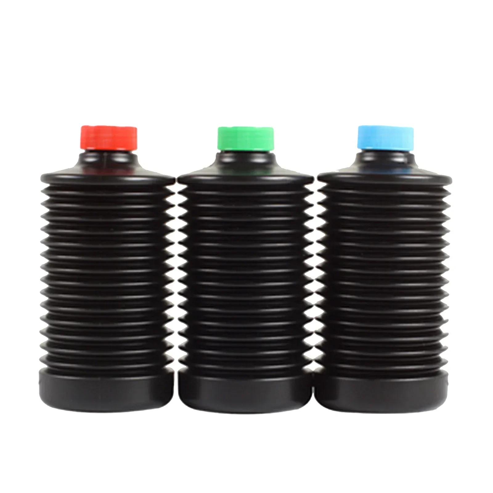 

1 set Collapsible 1L Storage Bottles For Darkroom Chemical Film Developing чёрный