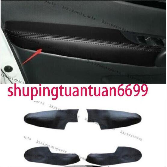 Fit For Nissan Rogue 2014-2020 Black Leather Interior Door Panels Armrest 1x