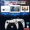 M8 PLUS Video Game Console 2.4G Double Wireless Controller Game Stick 4K 20000 Games 64GB Retro Games Boy Christmas Gift