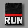Run Cmd T-Shirts for Men Fun Cotton Tees Crew Neck Short Sleeve T Shirt Original Tops
