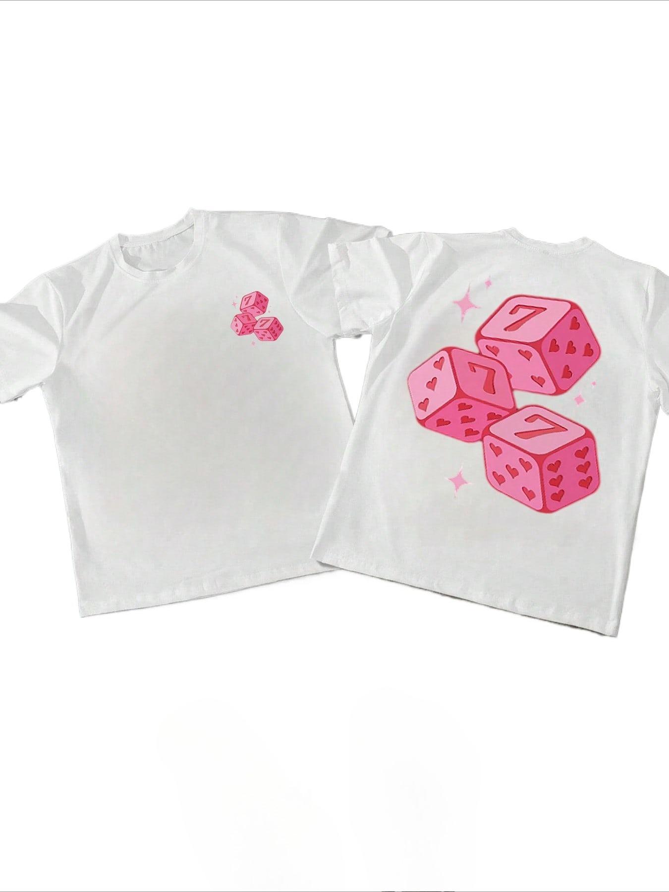 

New 2026 Summer Fashion Design for ProcureUnisext Products Letter Print Design for Casual Unisex Women American Street Style Tshirts S
