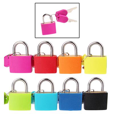 4pc Candado Candados Pequeño Color Bras de viaje bolsa de equipaje conjunto maleta candado