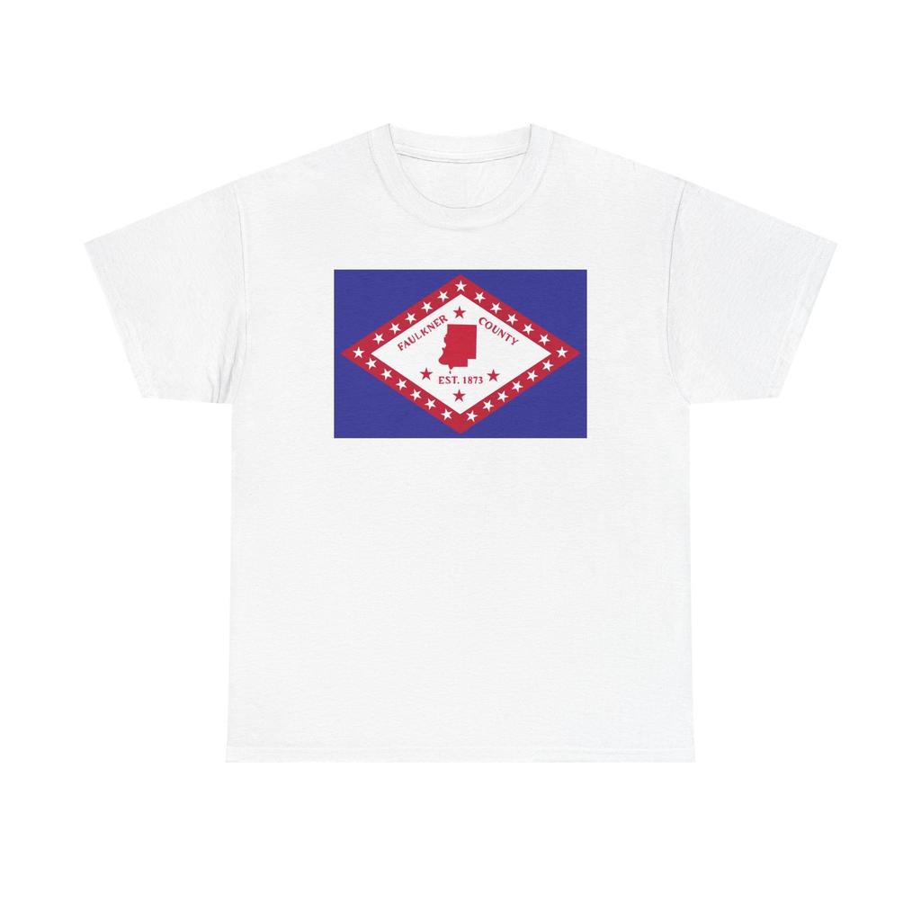 Flag of Faulkner County Arkansas (United States) T-Shirt