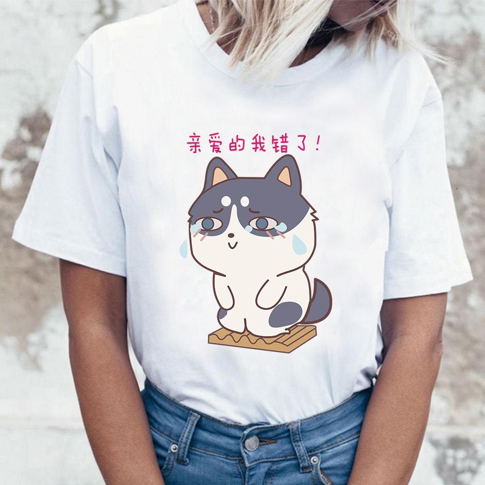 Woman Short Sleeve T Shirt Loose T Shirt Graphic Streetwear Top Female Woman Summer Kawaii Harajuku