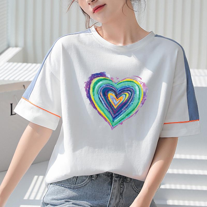 Sirds Patch Jaunums Uzlīmes T-krekls Parches Ropa Hoodies Heat Press Aplikācijas Apģērbi Uzlīmes Izgatavojiet gludekli uz nodošanas