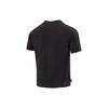 Puma Letter Embroidery Print Sports Breathable Round Neck Short Sleeve T-Shirt Men Tops Black 624702-01