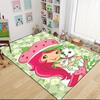 1Pc Strawberry Shortcake Fantasy Carpet Rug Customizable Soft Washable Antislip Home Living Room Sofa Mats Personalized Rug 0917256