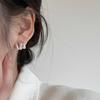 Geometric Line Cross Stud Earrings for Women - Simple, Cool, Versatile, and Stylish Ins-Inspired Earring Accessories