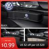 For VW Polo B6 VW For Volkswagen Car Seat Gap Slit Pocket Seat Organizer Storage Box Car Accessories For Volkswagen CSZ9