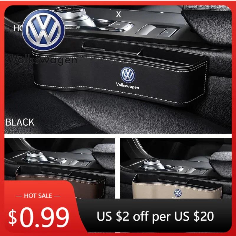 Für VOLKSWAGEN VW Polo B6 VW Für Volkswagen Auto Sitzspalt Schlitz Tasche Sitz Organizer Aufbewahrungsbox Auto Zubehör Für Volkswagen C