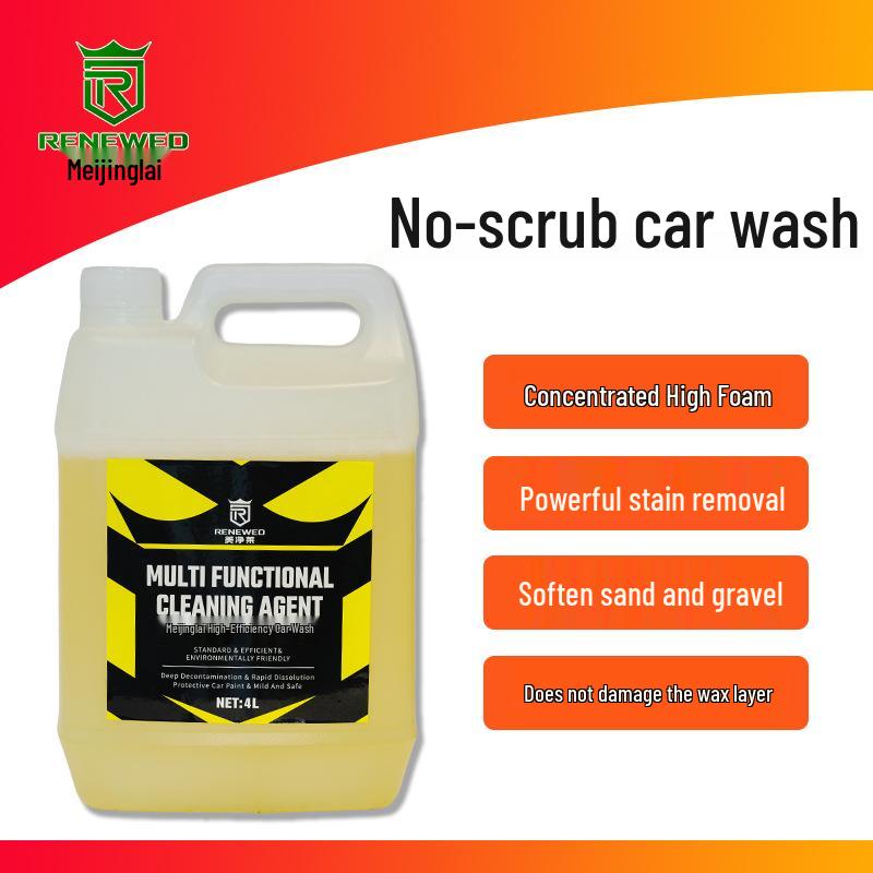 Powerful Car Wash Foam: Removes Paint Surface Contaminants, Insect Glue, Bird Droppings, Resin & Tree Sap