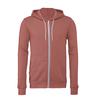 Bella + Canvas Adults Unisex Full Zip Hoodie