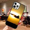 Airplane Sunrise Aircraft Phone Case For iPhone 17 Air 13 12 14 15 16  For Apple iPhone 17 Air Pro Max Plus Coque