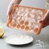 33 Grid Ice Ball Mould Whiskey Ice Ball for Home Fridge Popsicle Ice Cube Tray Box Kitchen Accessories Make 33 Ice Cube of Once