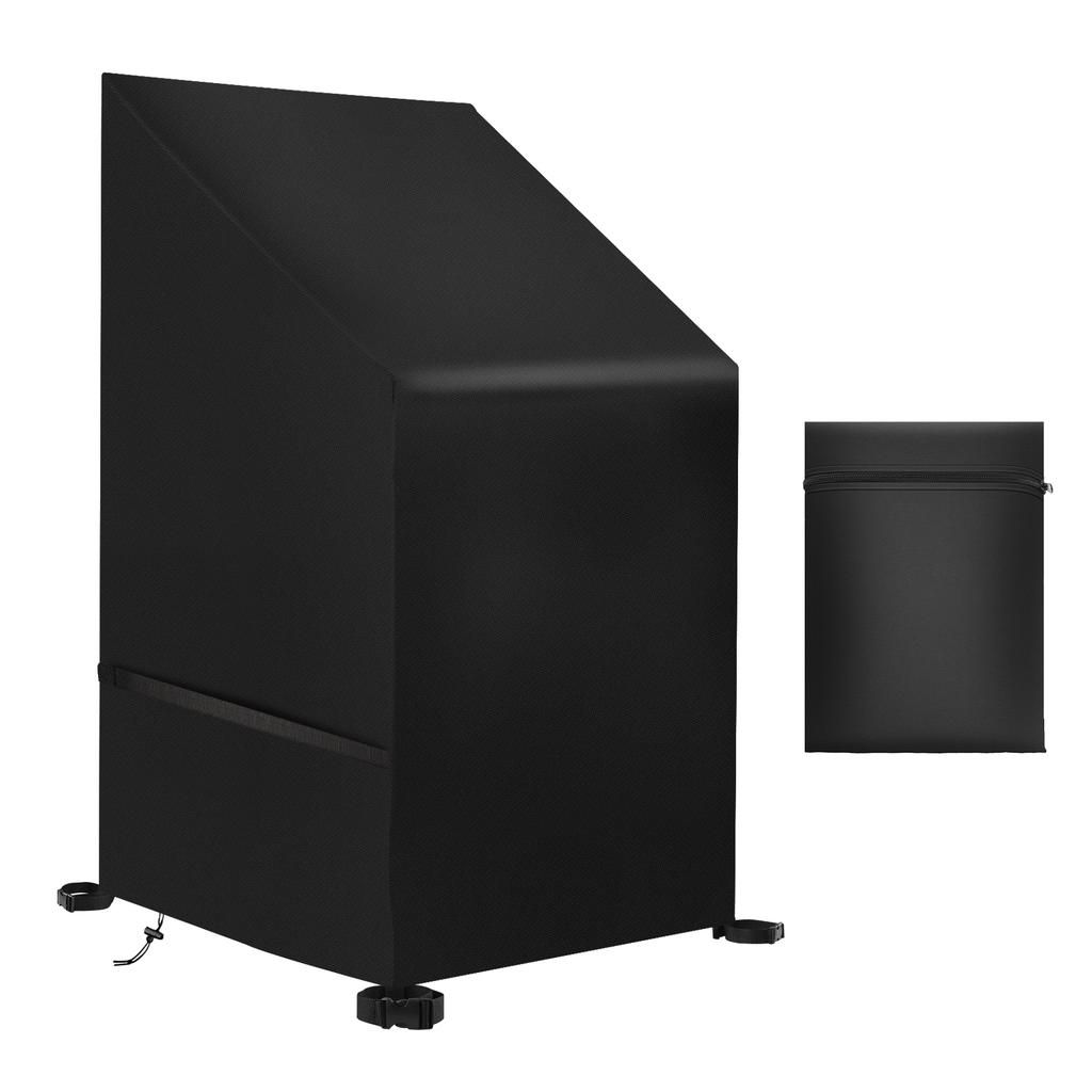 Waterproof Garden Chair Covers Anti-UV 210D Oxford Fabric Outdoor Stackable Chairs Covers Patio Chair Covers Furniture Protector