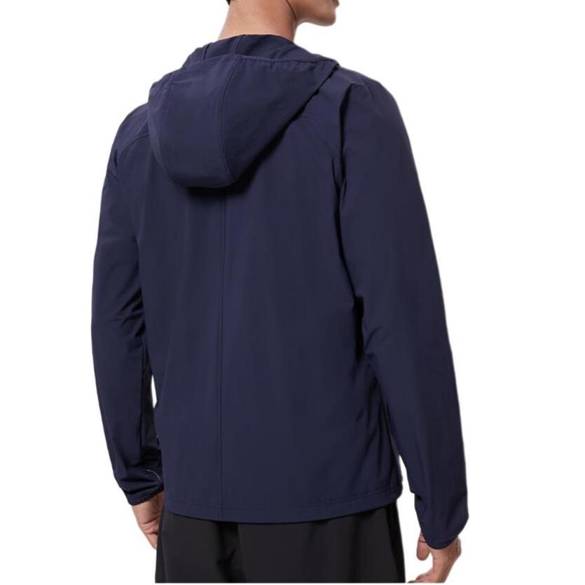 Columbia Solid Color Breathable Hooded Casual Jacket Men Jackets Blue XO8440-464