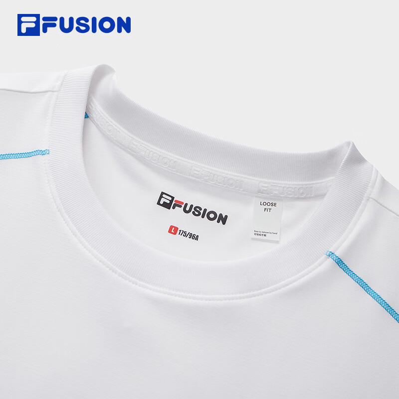 Fila FUSION Fila Unisex Quick-Dry Knit Short Sleeve T-Shirt