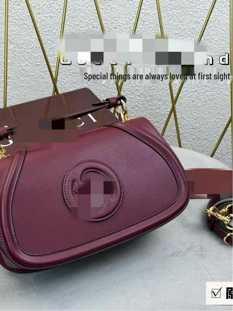 Modische G-Familie Damen-Schulterhandtasche aus Rindsleder - Trendiger Zhu Zhu Stil