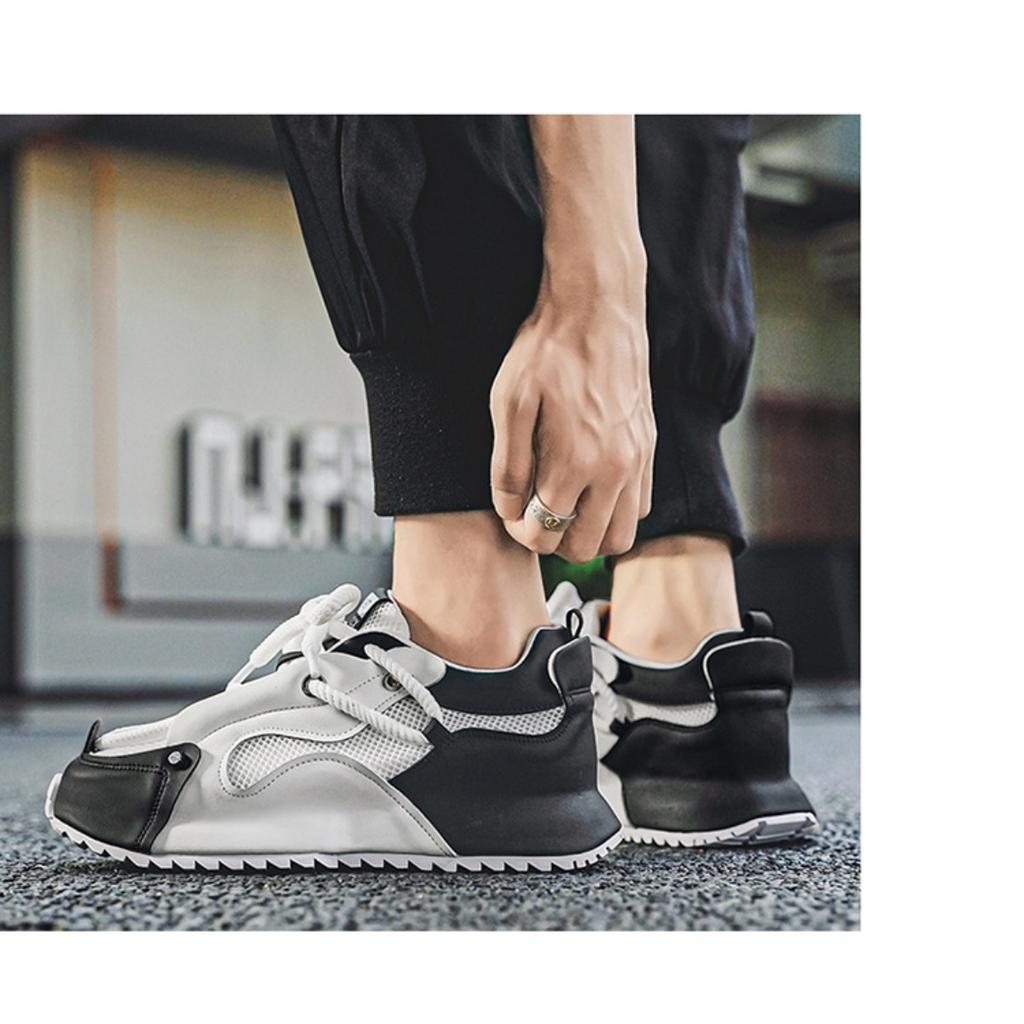 Big Size Men's Shoes,Breathable Mesh Casual Sneakers Men's Trend Hundred with The Old Man Shoes