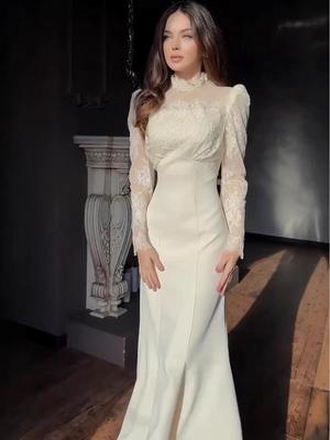 2026 New Year European & American Slimming Autumn French Waist-Cinch Long Dress