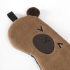 The Soft Short Plush Cartoon Sleep Eye Mask Has A Cute and Eye-catching Design Closely Blocking Light and Blocking Out The Light