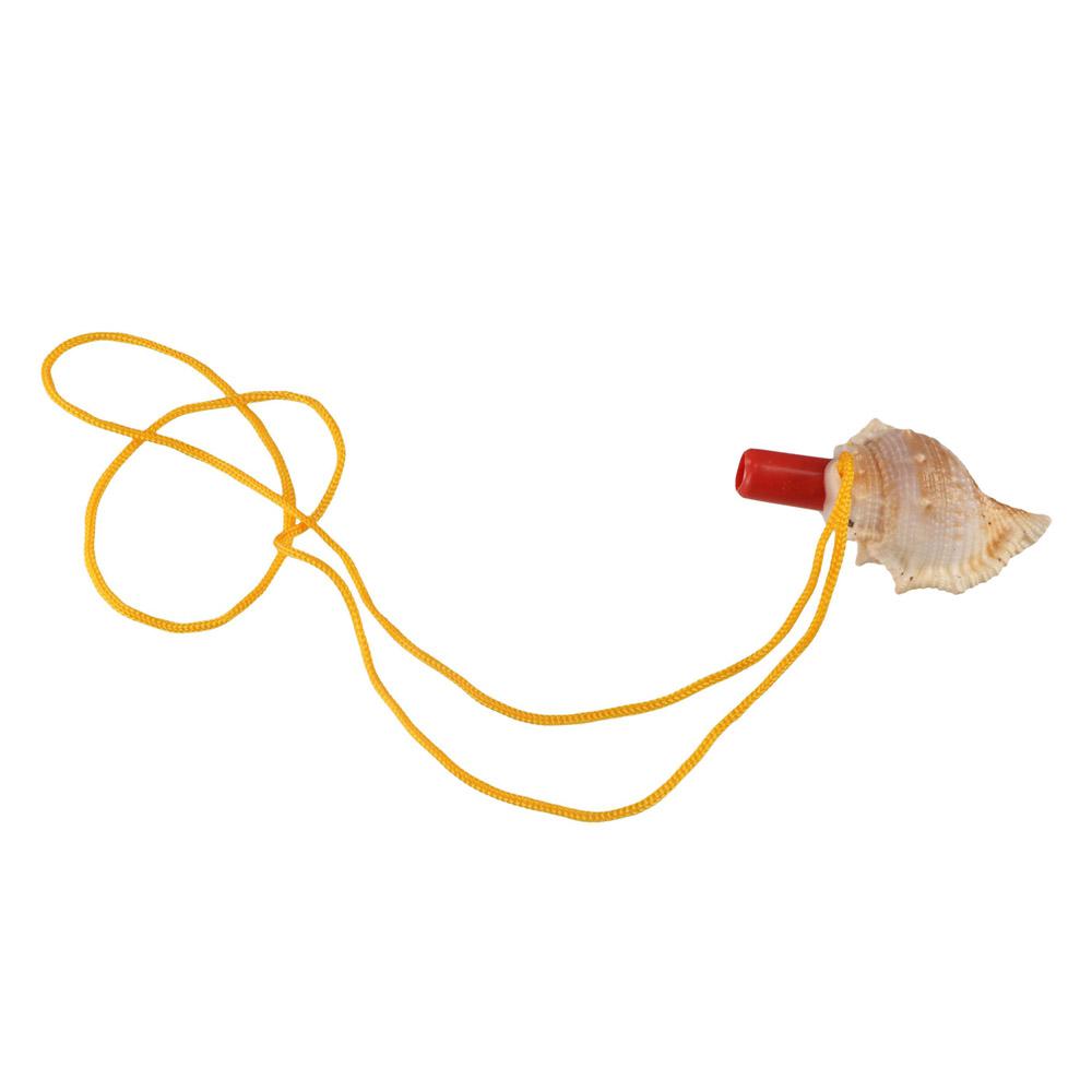 

Accessories Tourism Necklace Natural Shell Children Pendant Souvenirs Creative Gift Survival Tool Conch Whistle