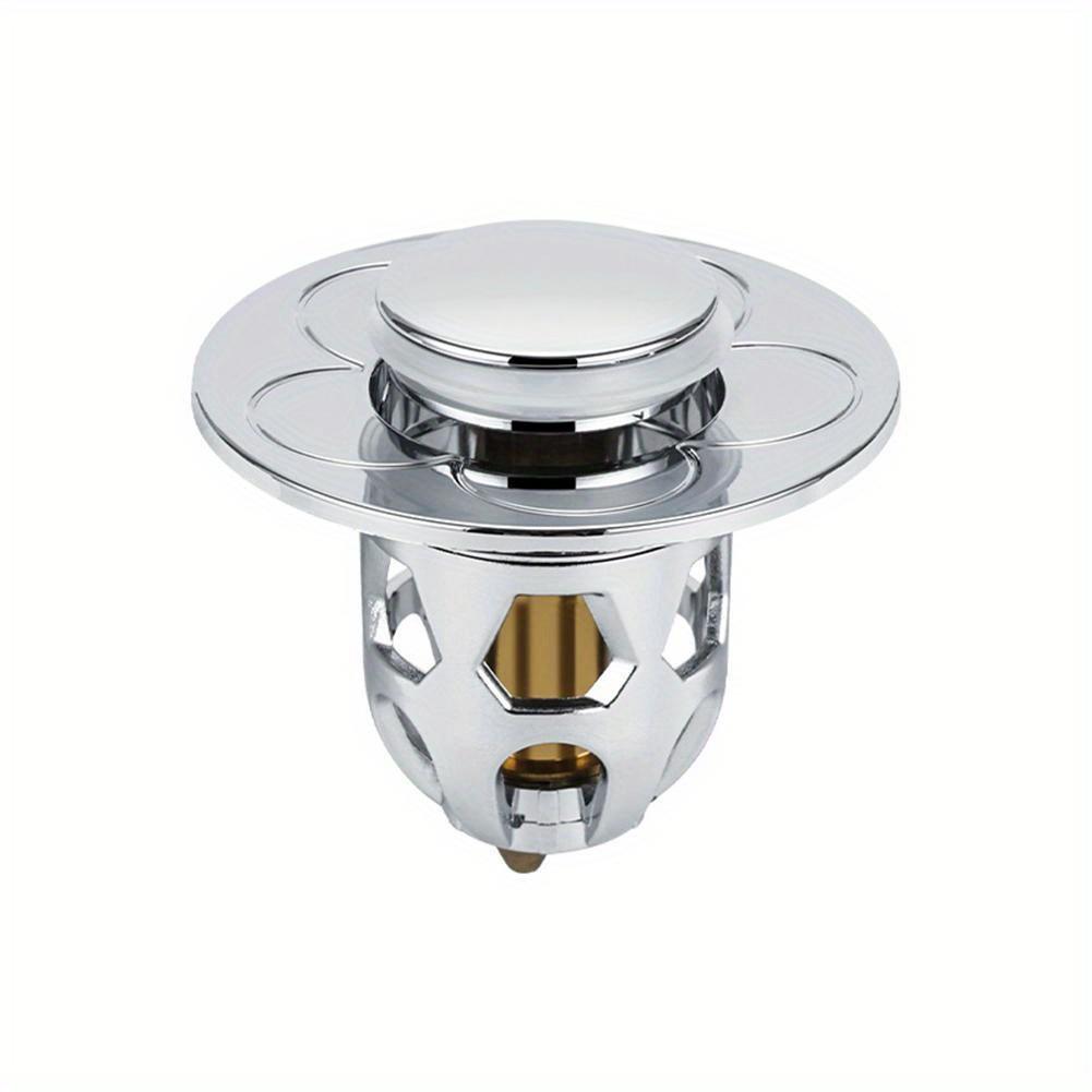 Washbasin Pop-Up Bounce Core Basin Drain Filter Hair Sink Strainer Bathtub Stopper Bathroom Tool