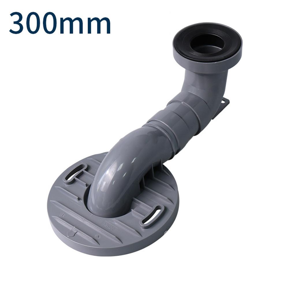 Toilet Siphon Shifter: PVC, Adjustable, Odor-Proof & Leak-Proof Solution For Fit Outlet Pipes With A 110mm Diameter Toilets Part