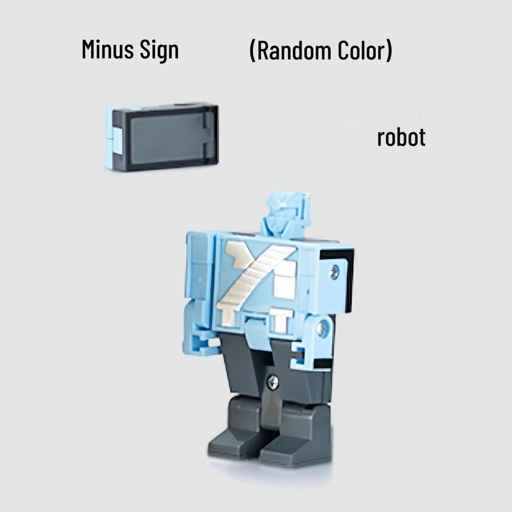Children's Educational Robot Building Blocks: Transforming Digital Autobot Letters