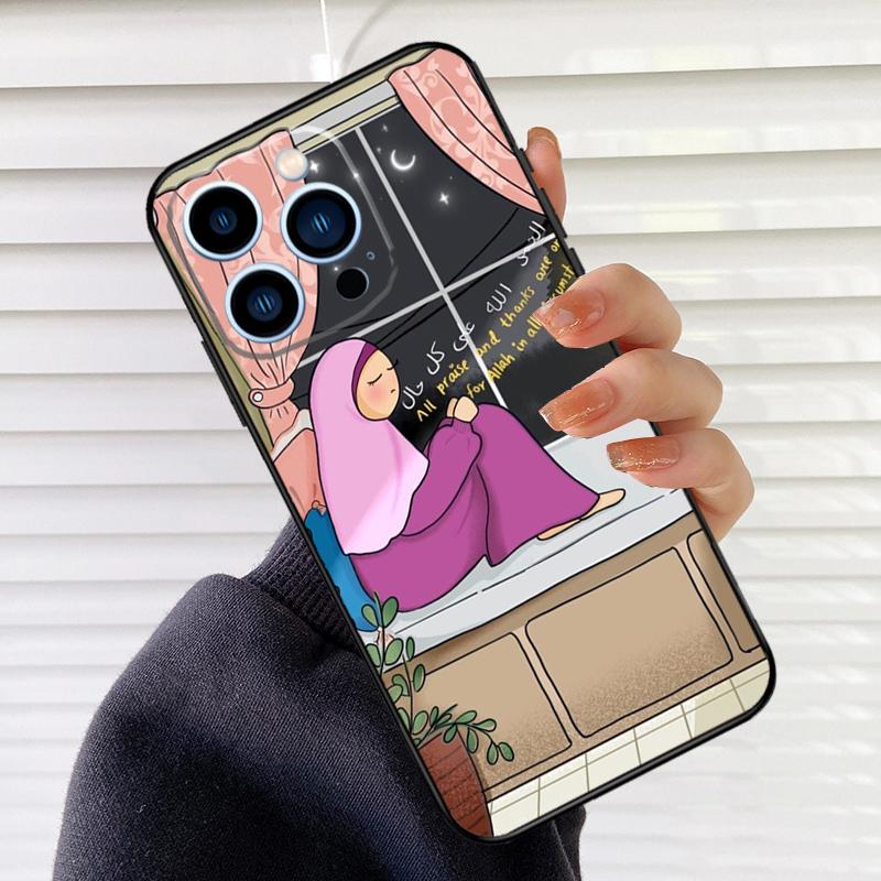 Sabr Patience Case For iPhone 16 15 13 14 Pro Max 12 Mini 11 14 Pro Max X XS XR Plus Soft Cover Coque