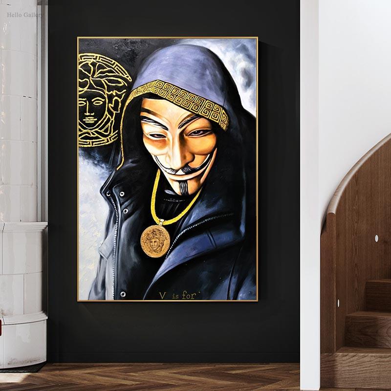 Klassischer Film-Hacker-Poster, Leinwanddruck, modernes Leinwandgemälde, Wandkunst, Heimdekoration, Poster für Wohnzimmer