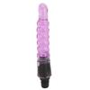 Soft Silicone Muscle Massager Head Replacement Head Attachment for Deep Tissue Massager 0.71 to 0.75in Purple