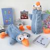 NEW Robin Plush Pencil Case Stuffed Animal Large Capacity Stationery Bag Cute Design Cartoon Doll Pencil Bag School Supplies