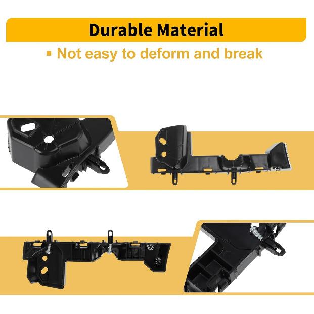 Front Bumper Bracket for GMC Terrain 2018-2021 No.84709614/84709616/84362702/84362701/GM1043144/GM1042144 Left Right Driver Passenger Side 1 Pair