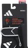 adidas Baseball Batting Size 23 Size LBG854 Gloves, Warm, Black/Silver (1913), L,
