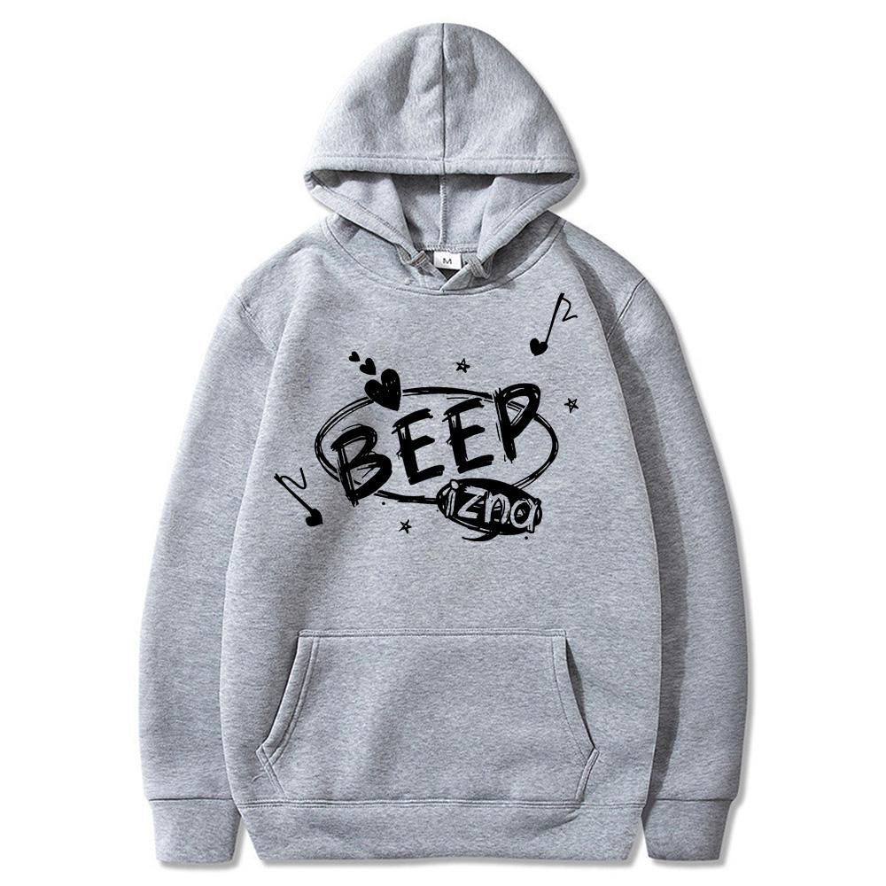 Izna - BEEP Hoodie Aesthetic 2025New Song Album Fashion Sweatshirt Graphic Printing Unisex Clothing Sudaderas Hoody High Quality