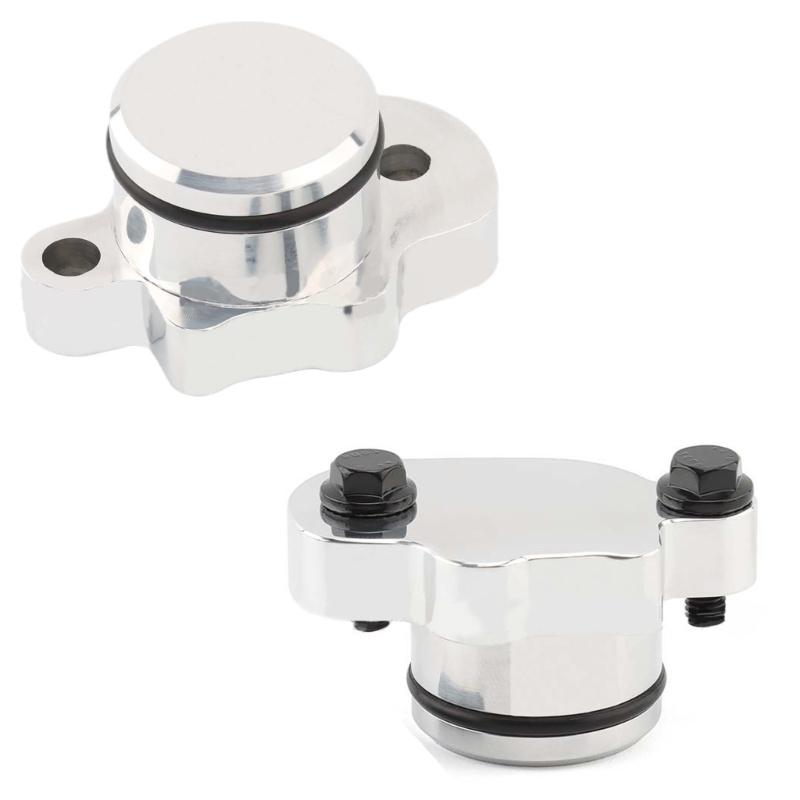 Uprgades Oil Injection Block Cover Easy Install Oil Pump Plugs Cover Ensures Reliable Performances for Bikes  PW50 PW80