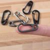 30 Pcs Mini Carabiner Hook Heavy Duty Quick Release Hook Keychain Buckle  Backpack Accessories
