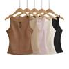 YPFF Trendy Sexy Sleeveless Hollow Out Slimming Camisole Tank Top