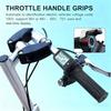 Digital Battery Meter Throttle Grip Electric Bike Handlebar Adjustable Speed Control for Most Model