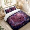 Set Biancheria da Letto 1 Copripiumino 2 Federe Stampa Calcio Aston Villa Camera da Letto Decorazione Casa