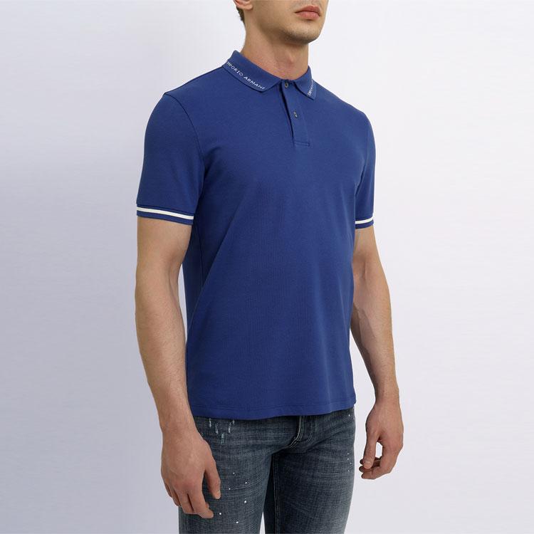 Emporio Armani SS21 Casual Short Sleeve Polo Shirt Men tops 3K1FA4-1JPTZ-09A5