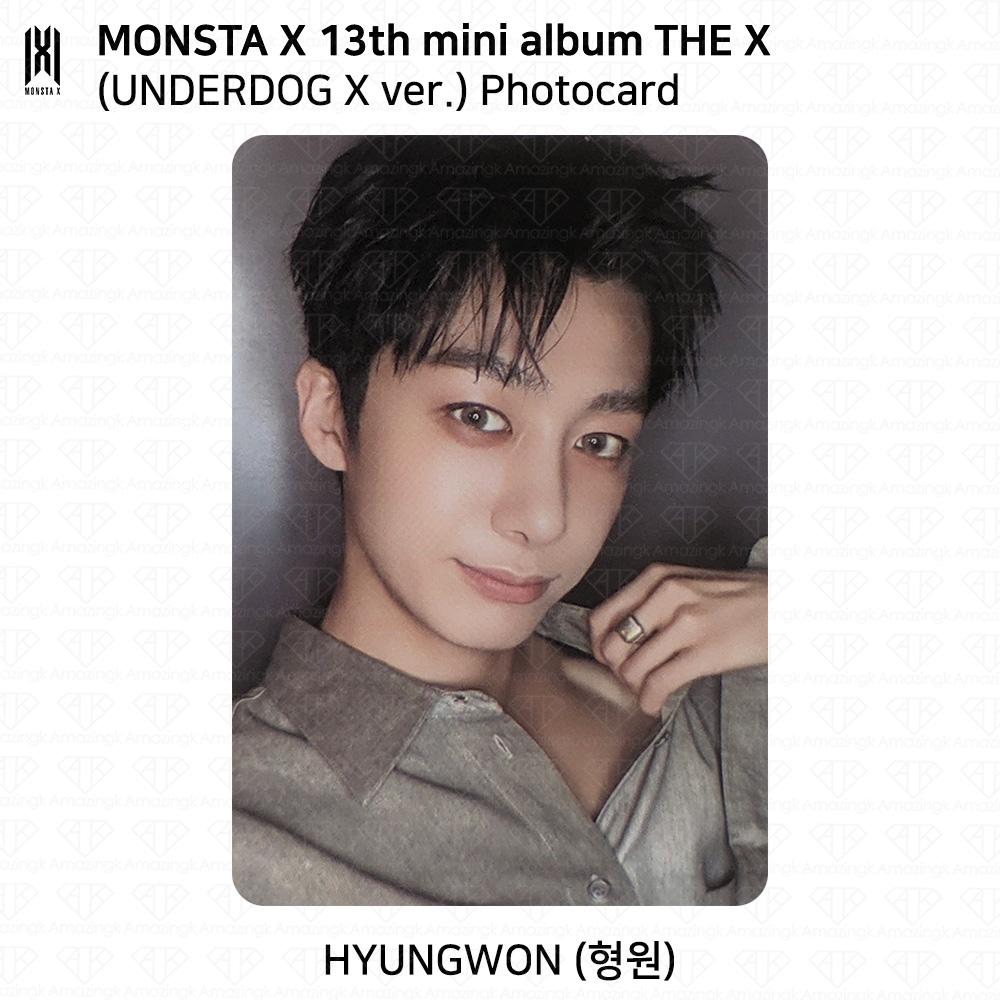 Monsta X The 13th Mini Album THE X Photobook Ver Underdog Ver Official Photocard