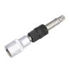 M10 Alternator Pulley Socket Drill Bit with 33 Teeth Tool Alternator Pulley Center Bolt Remover Socket Wrench Tool