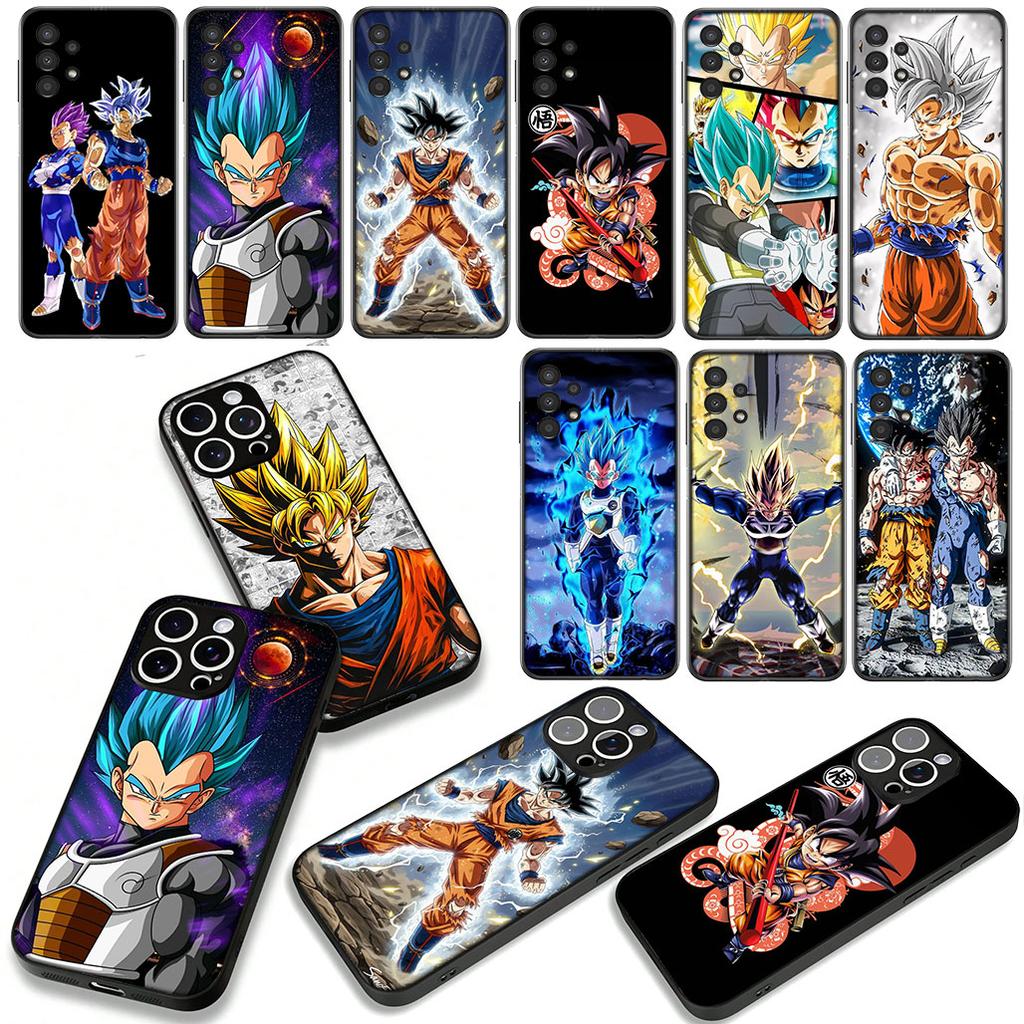 Phone Cover Cartoon Dragon Gokus Ball Vegeta for Apple iPhone 16 15 14 Plus 13 12 Mini 17 Pro Max + ProMax 16E Air 15+ Case