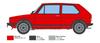 Platz Italeri 1/24 Scale VW Golf GTI 1976/78 2-in-1 Plastic Model Kit with Japanese Instructions (IT3622)