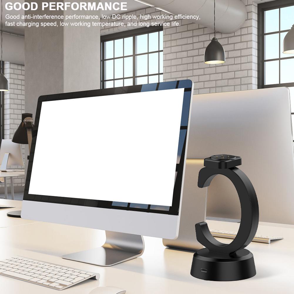 Magnetic Charger Dock Stand with Cable Charging Cradle Charge Station Base for Google Pixel Watch 3 41MM 45MM Smartwatch