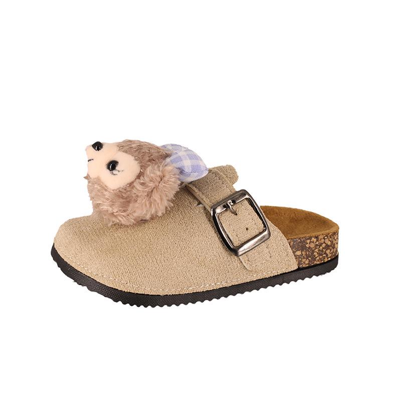 Children's Birkenstock Cartoon Closed-Toe Slippers - 2025 New Versatile Outdoor Foot-Pedal Design