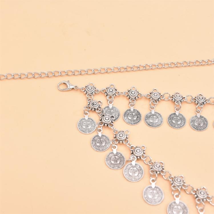 Stylish Metal Chain Belt Multi Layer Waist Chain Layered Belly Decor for Belly Dance Parties Theatrical Performances