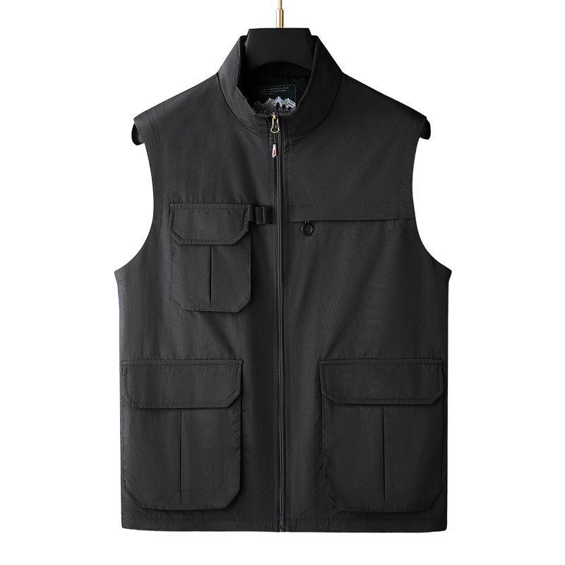 Men s Multi-Pocket Outdoor Fishing & Photography Vest XL